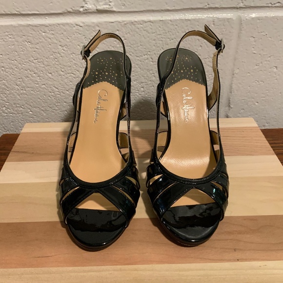 Cole Haan Nike Air Black Heels - Picture 1 of 9